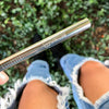 Silver Metal Straw